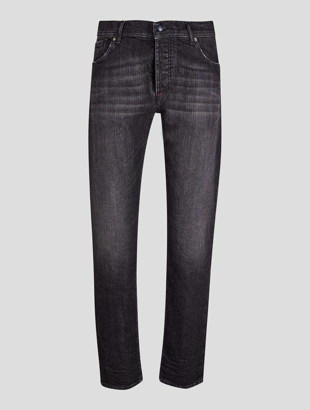 Marco Pescarolo Dark Gray Cotton Cashmere Silk Jeans