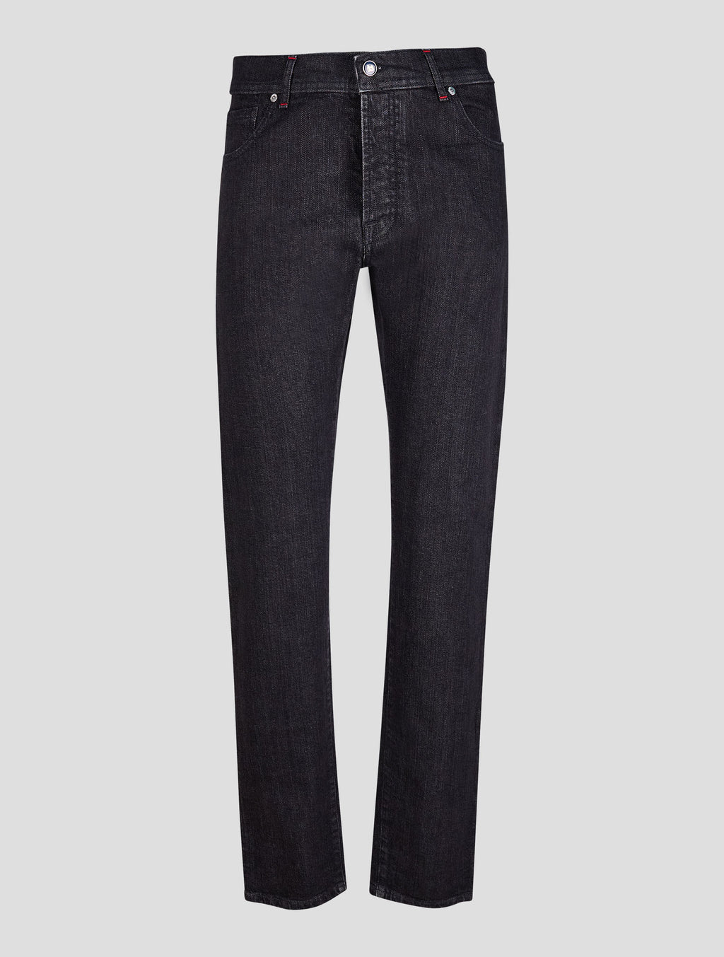 Marco Pescarolo Dark Gray Cotton Cashmere Silk Jeans