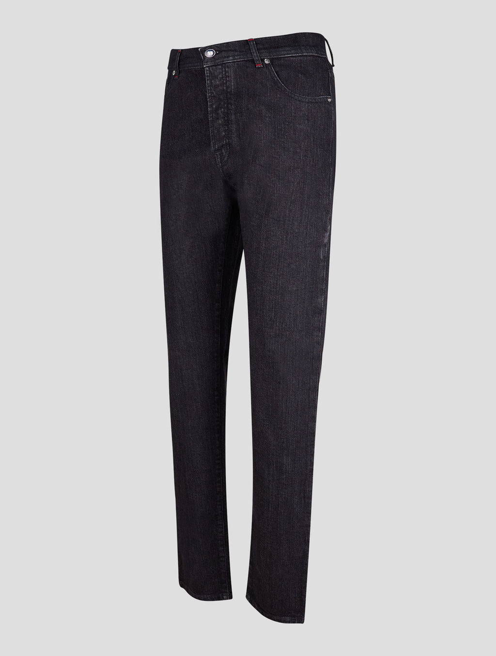 Marco Pescarolo Dark Gray Cotton Cashmere Silk Jeans