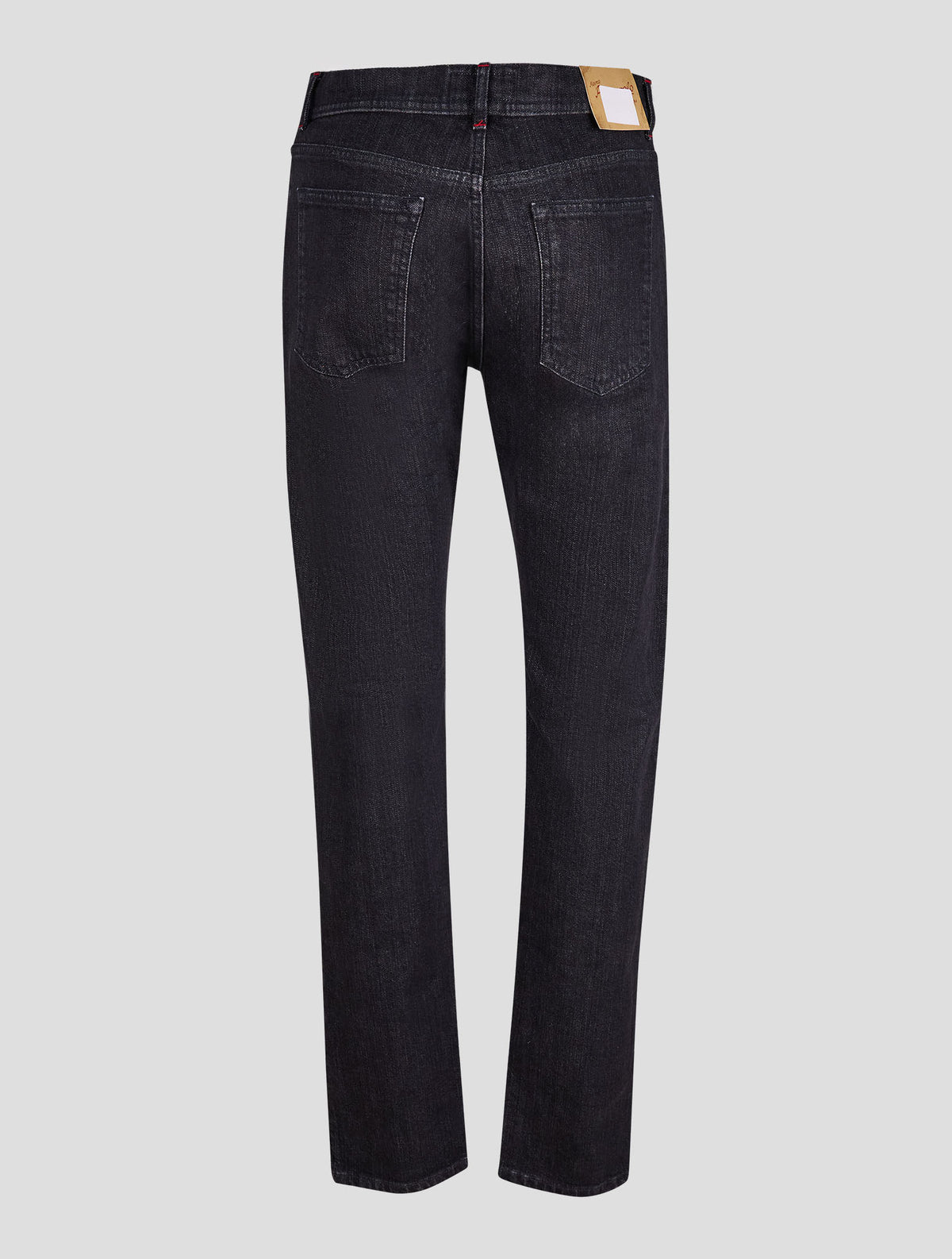 Marco Pescarolo Dark Gray Cotton Cashmere Silk Jeans