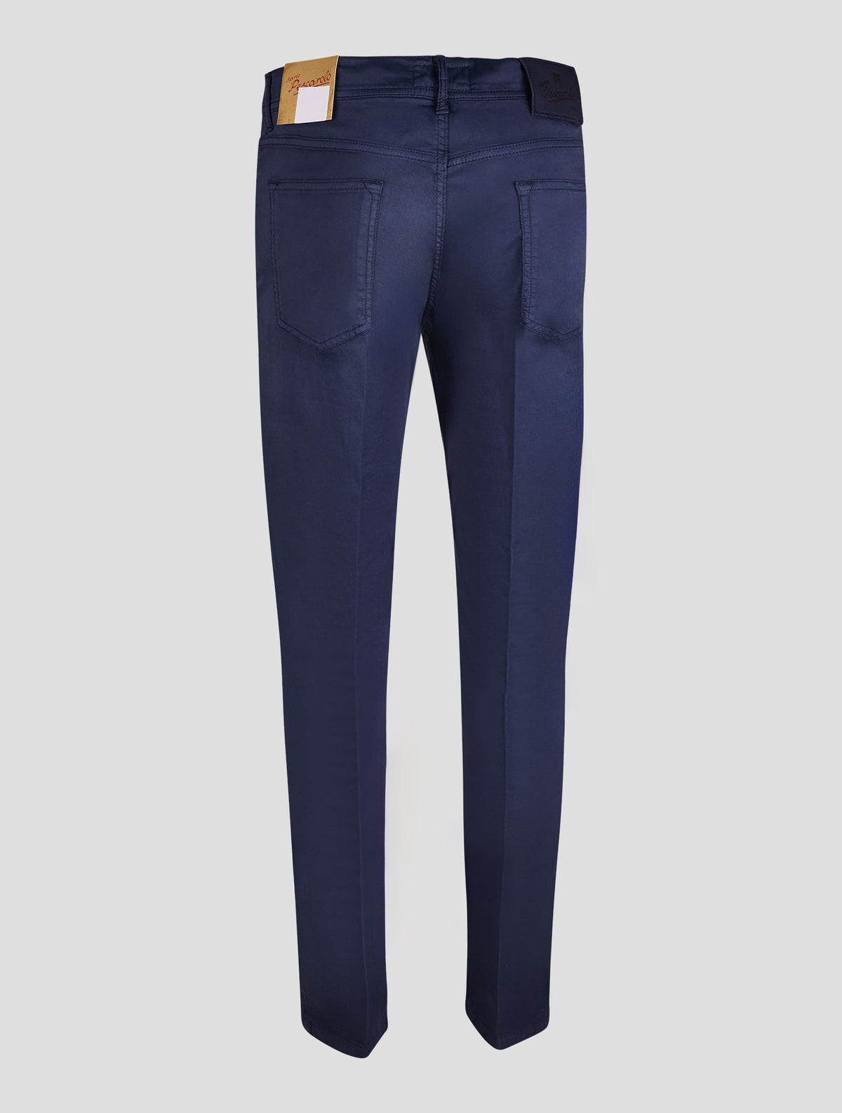 Marco Pescarolo Dark Blue Cotton Silk Ea Jeans