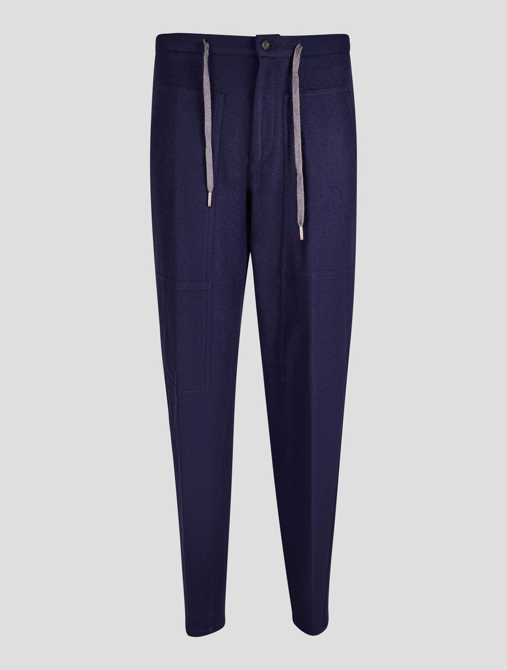 Marco Pescarolo Dark Blue Virgin Wool Cashmere Pants