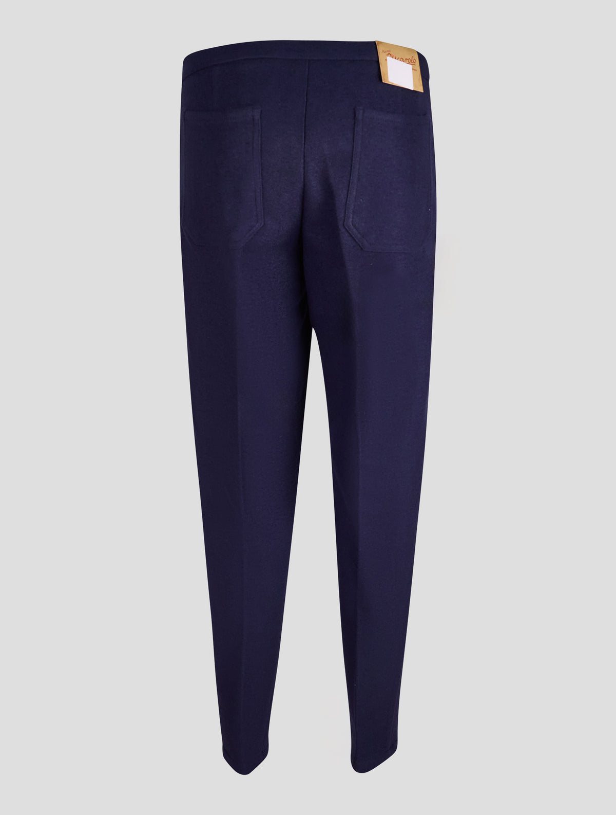 Marco Pescarolo Dark Blue Virgin Wool Cashmere Pants