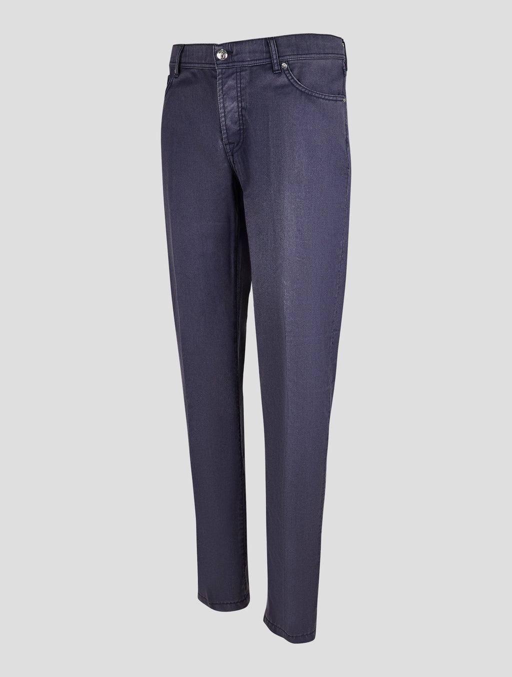 Marco Pescarolo Gray Virgin Wool Jeans