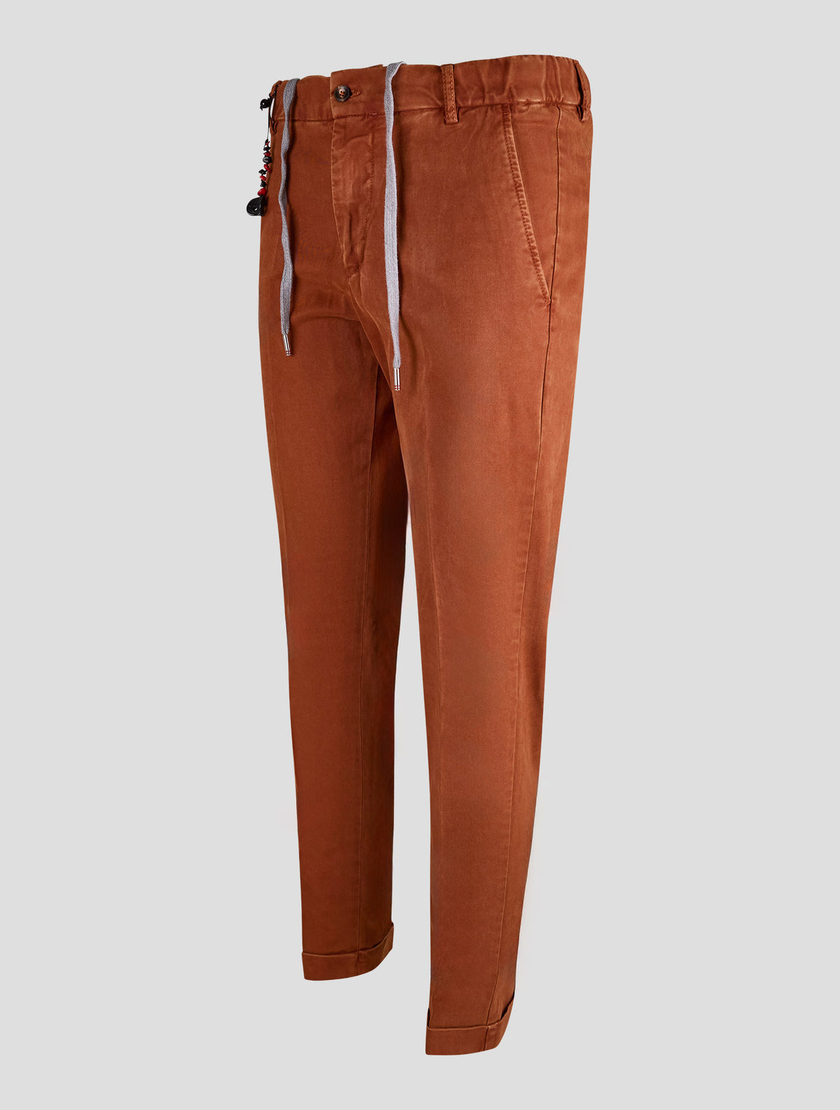 Marco Pescarolo Pumpkin Cotton Lycra Ea Pants