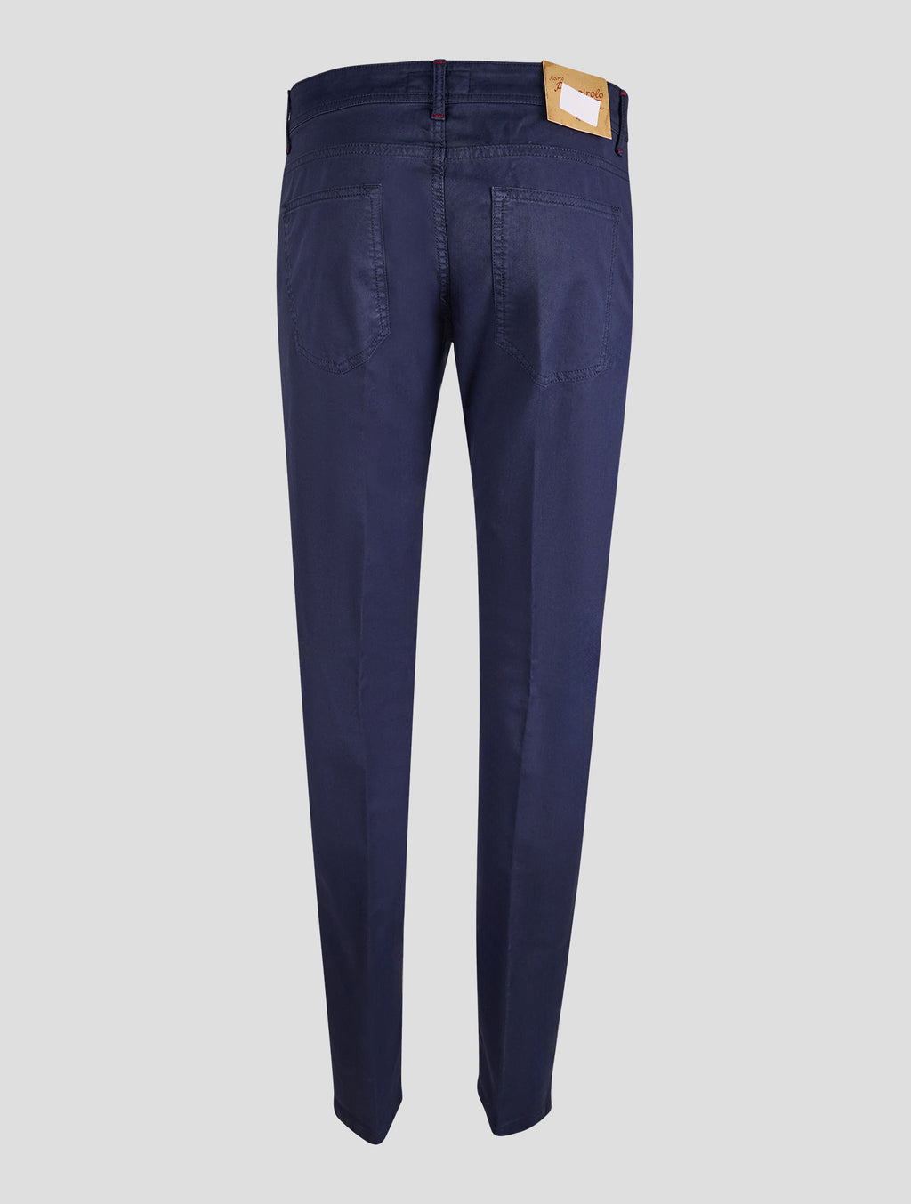 Marco Pescarolo Dark Blue Cotton Silk Ea Jeans