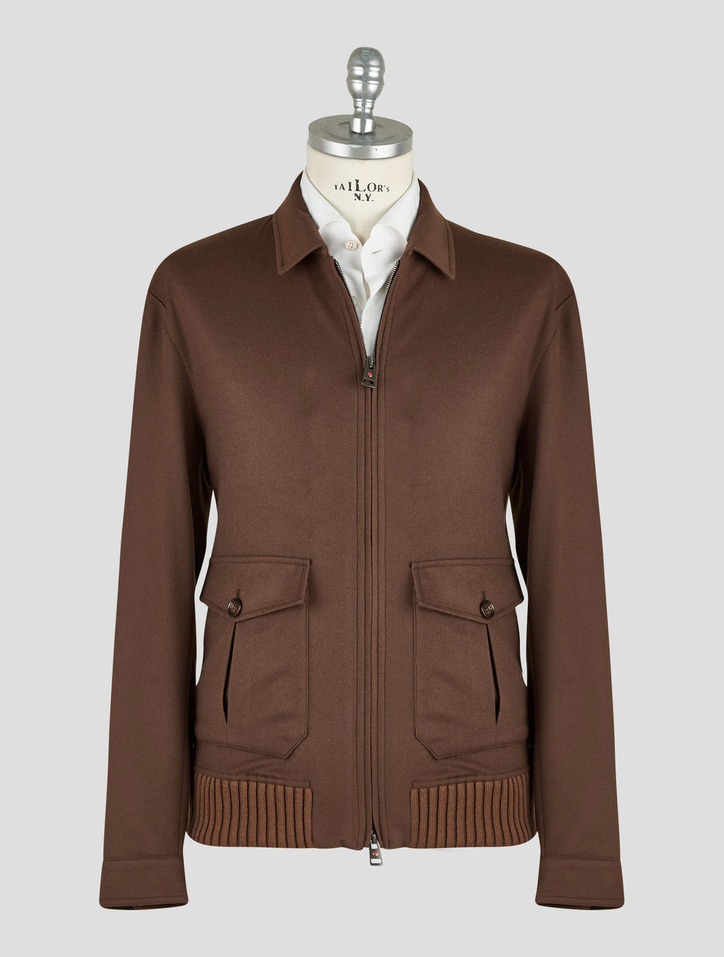 Kired Brown Wool Ea Coat