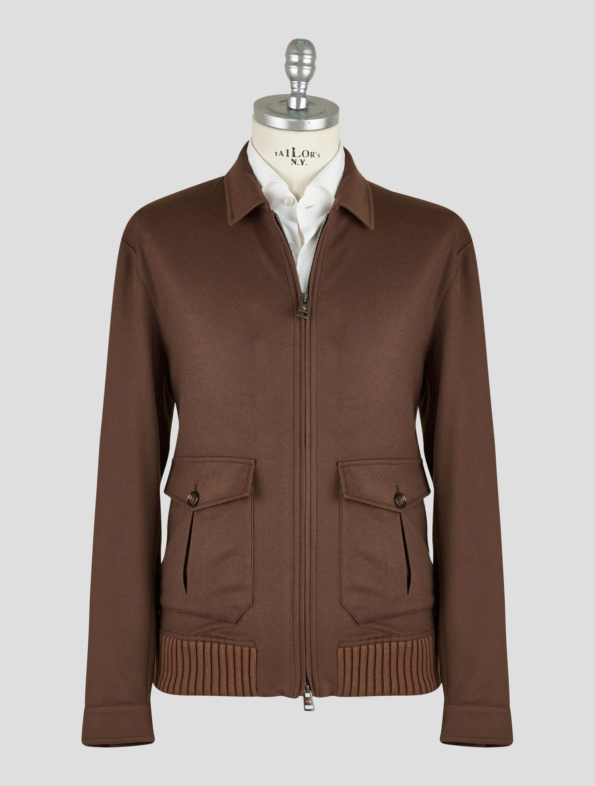 Kired Brown Wool Ea Coat