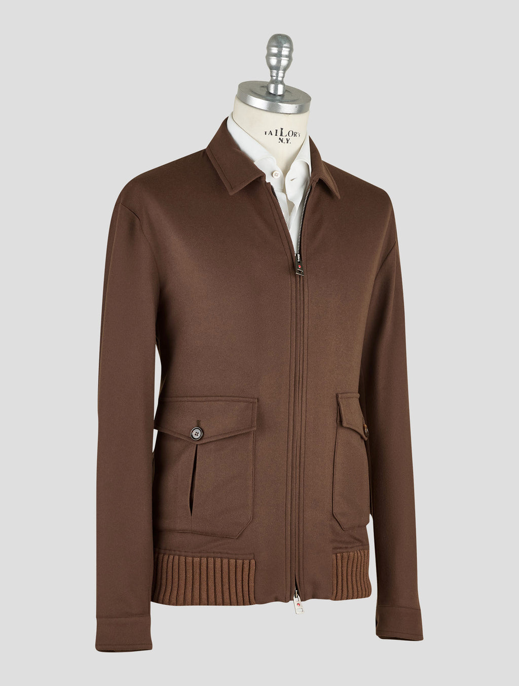 Kired Brown Wool Ea Coat