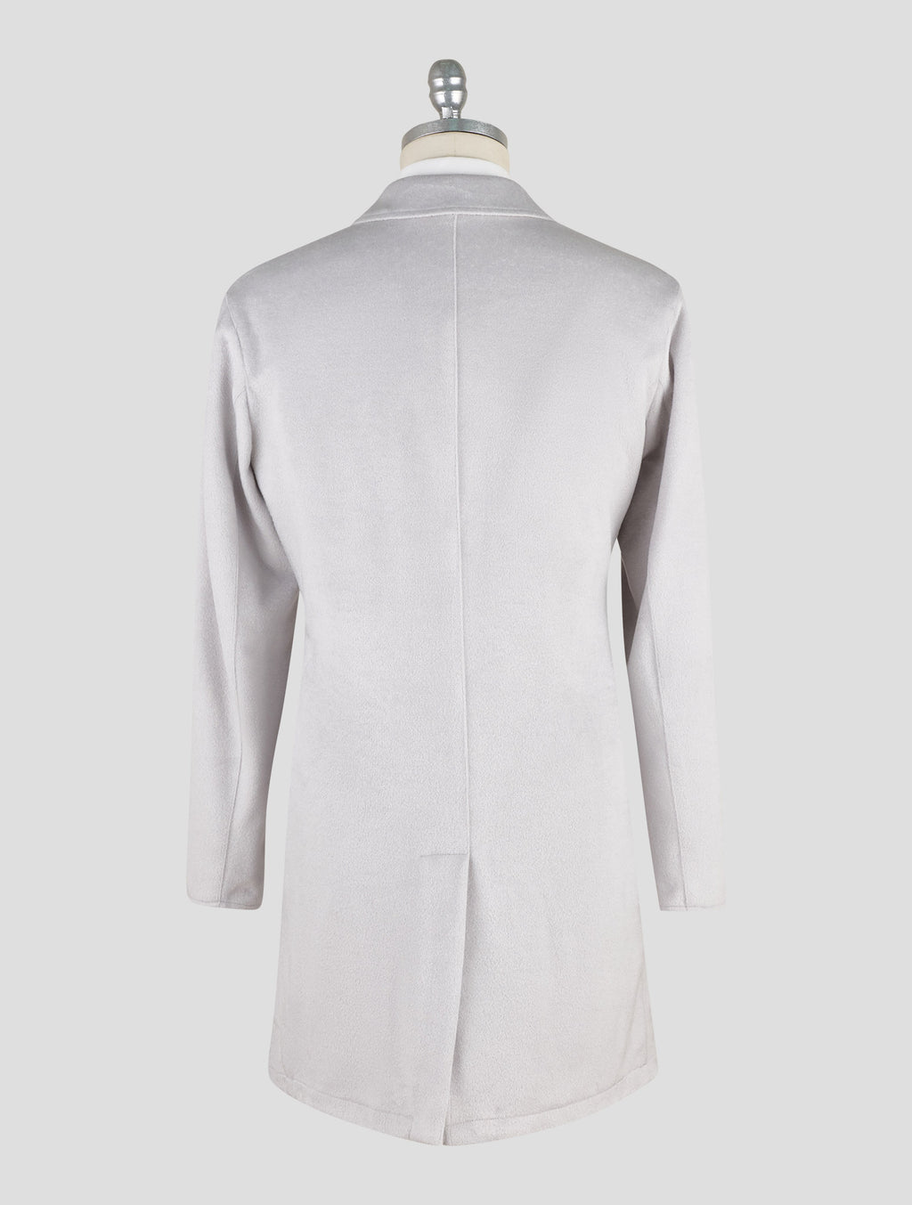 Kired Gray Pl Acrylic Wool Reverse Pl Overcoat