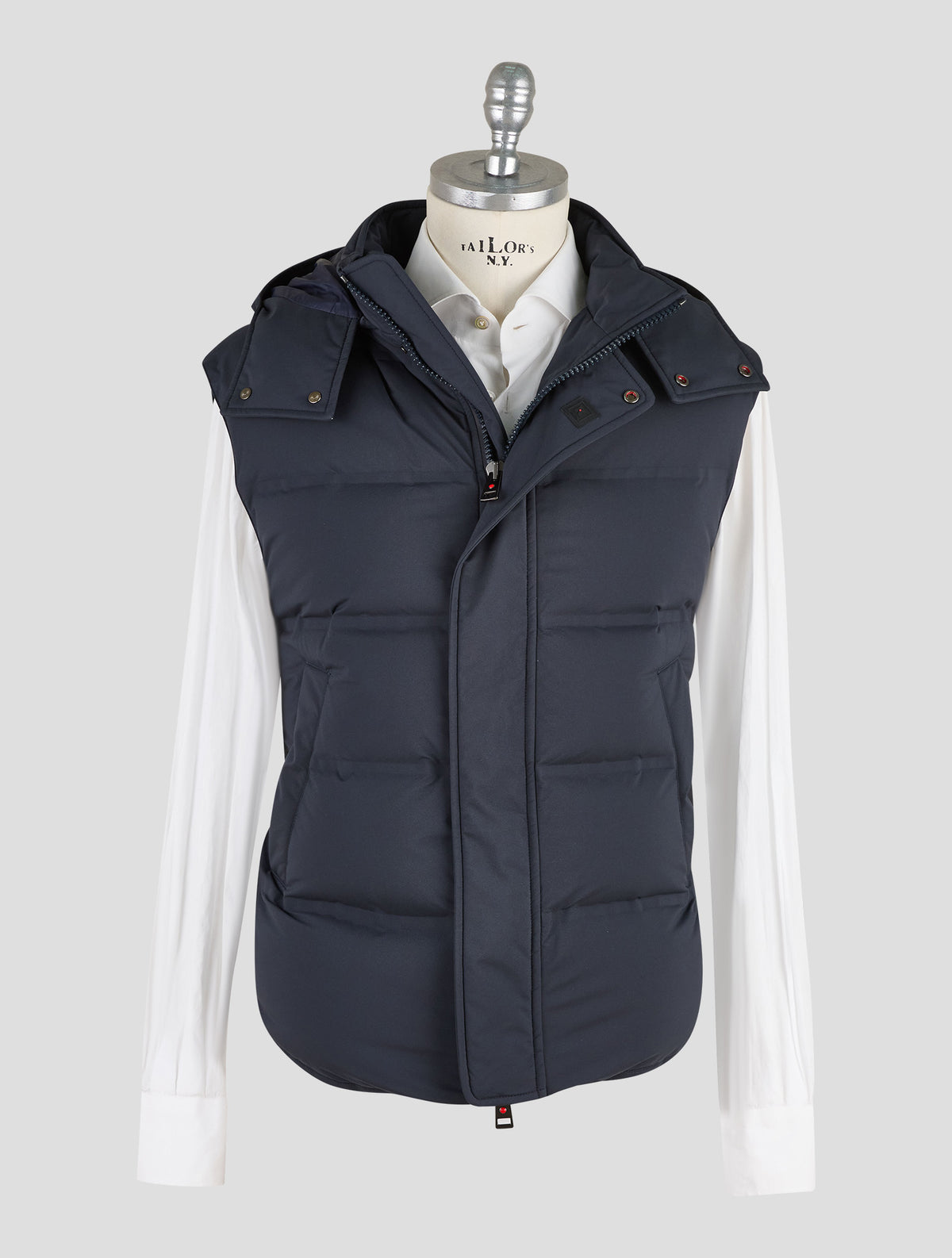 Kired Blue Pa Gilet Coat