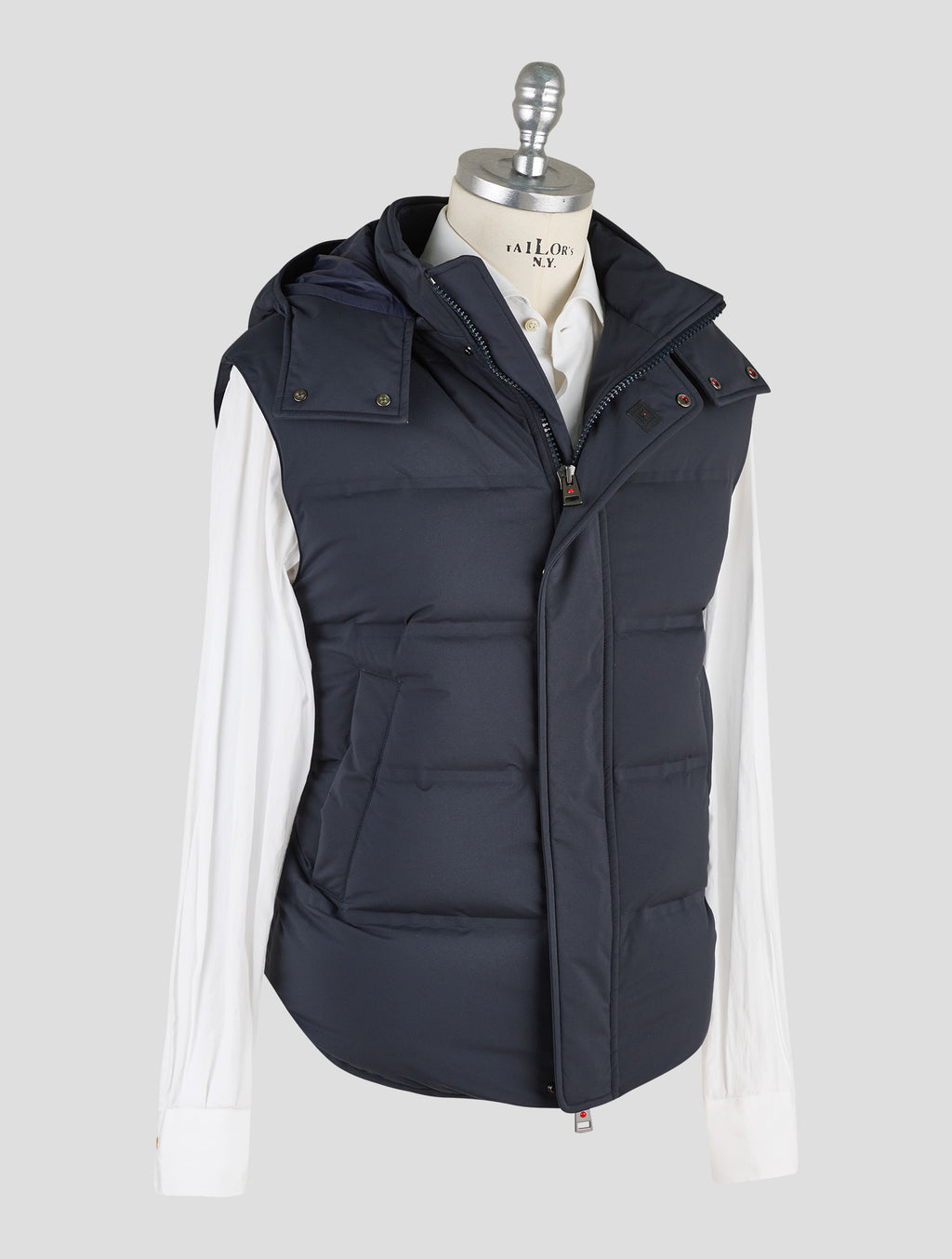 Kired Blue Pa Gilet Coat