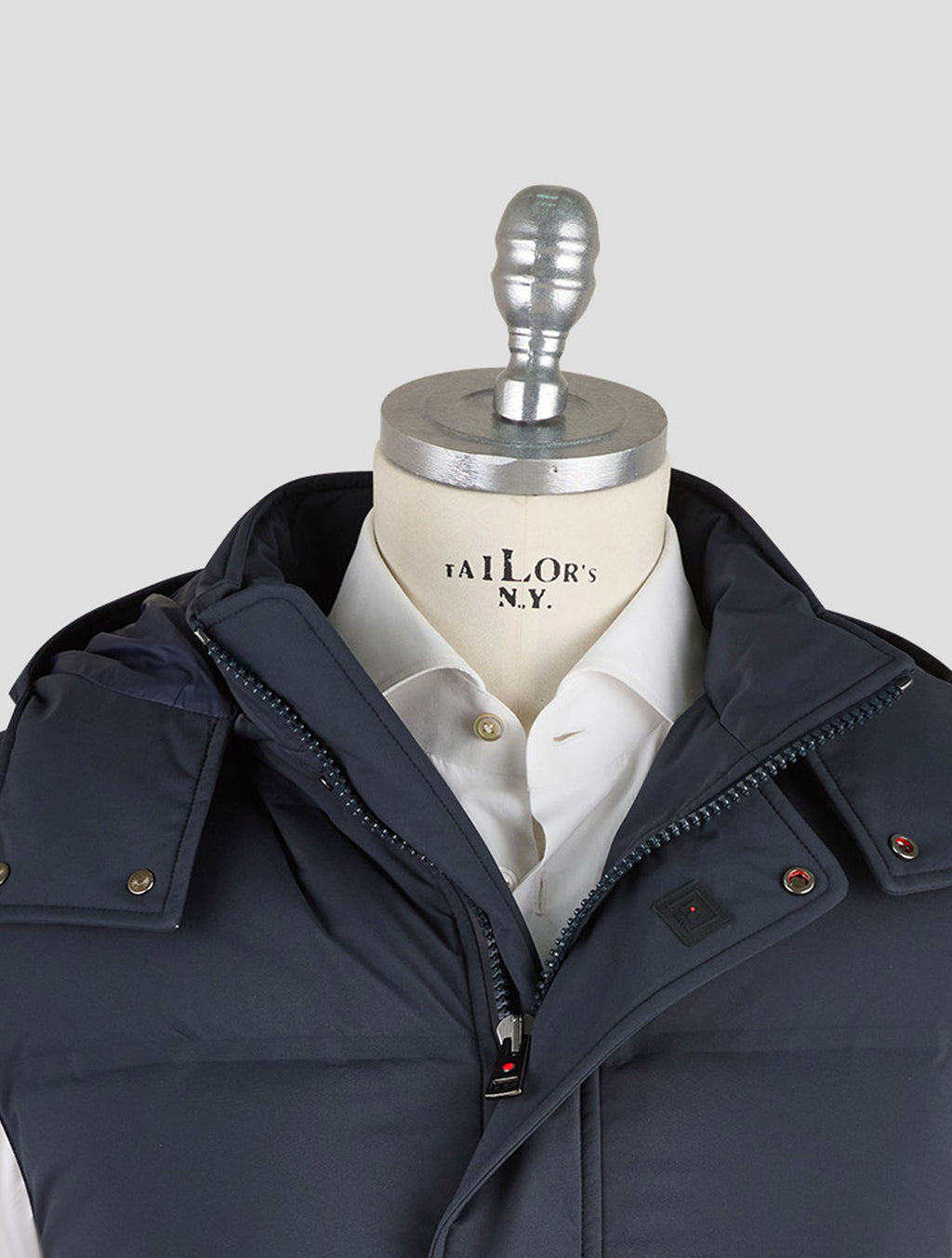 Kired Blue Pa Gilet Coat