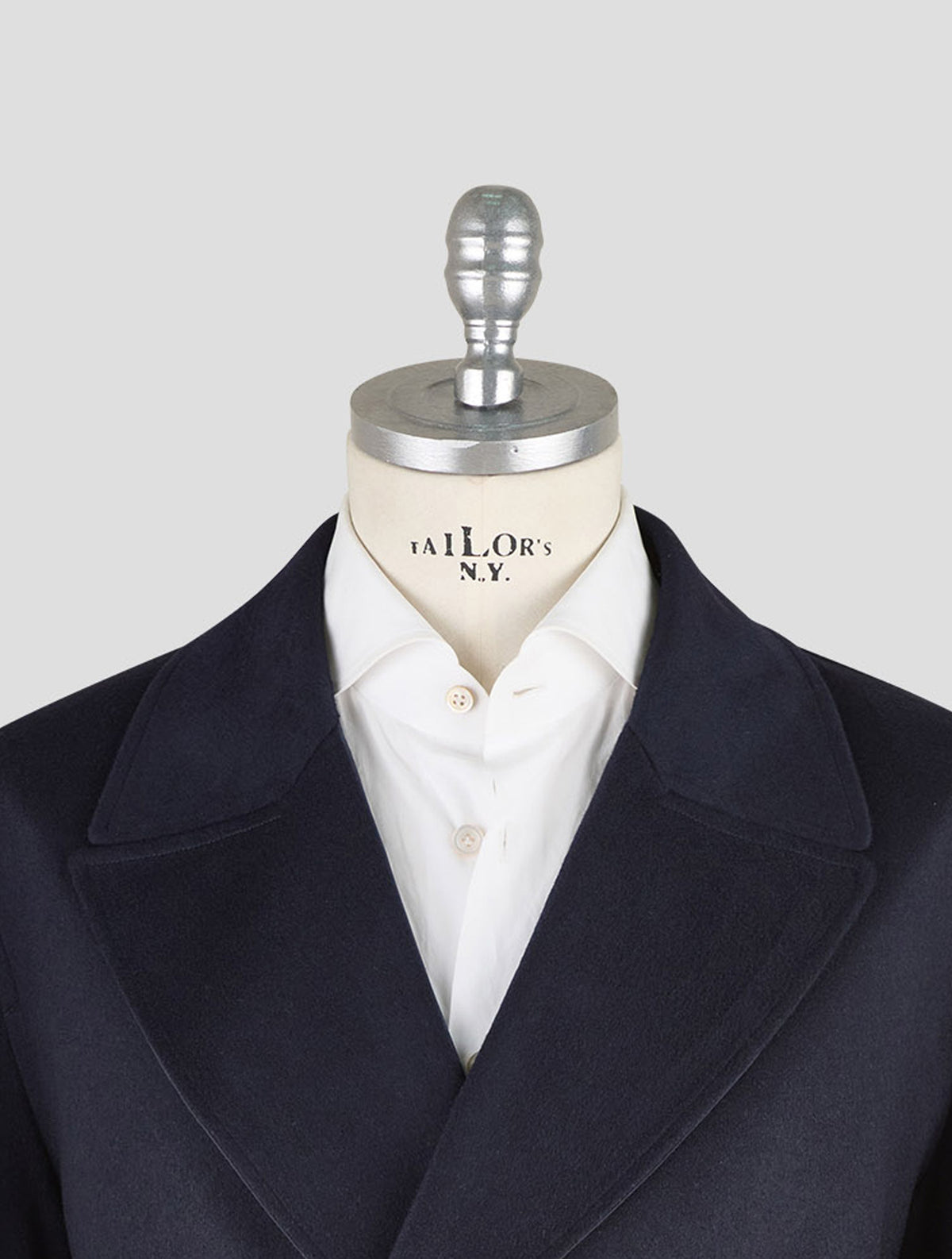 Kired Blue Navy Cashmere Pa Reverse Coat