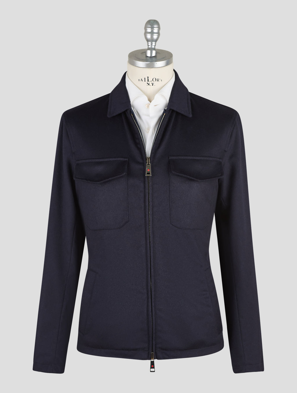 Kired Blue Navy Cashmere Pl Reverse Coat