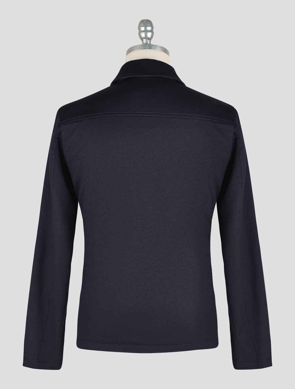 Kired Blue Navy Cashmere Pl Reverse Coat
