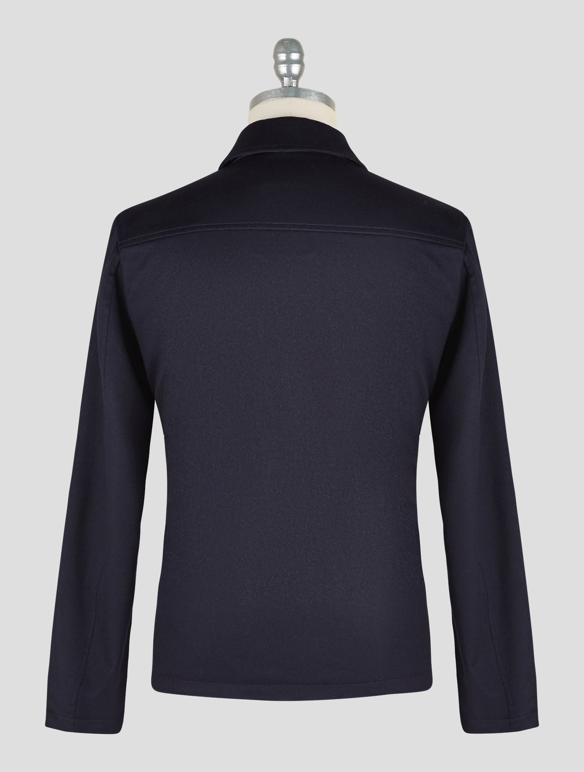 Kired Blue Navy Cashmere Pl Reverse Coat