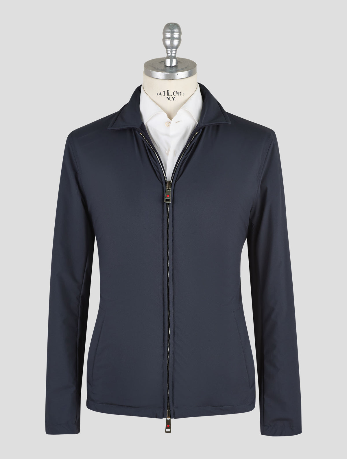Kired Blue Navy Cashmere Pl Reverse Coat