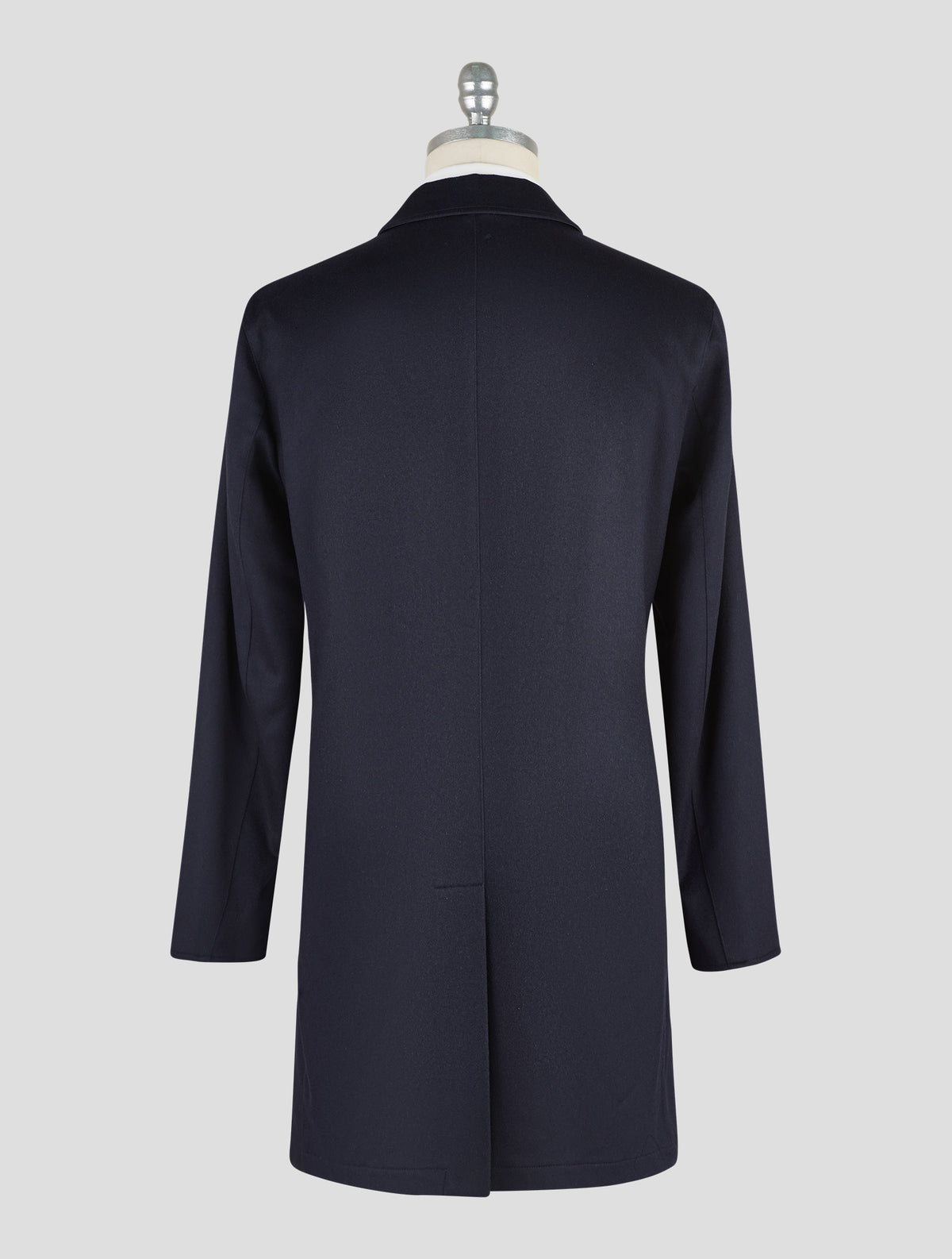 Kired Blue Navy Cashmere Pl Reverse Overcoat