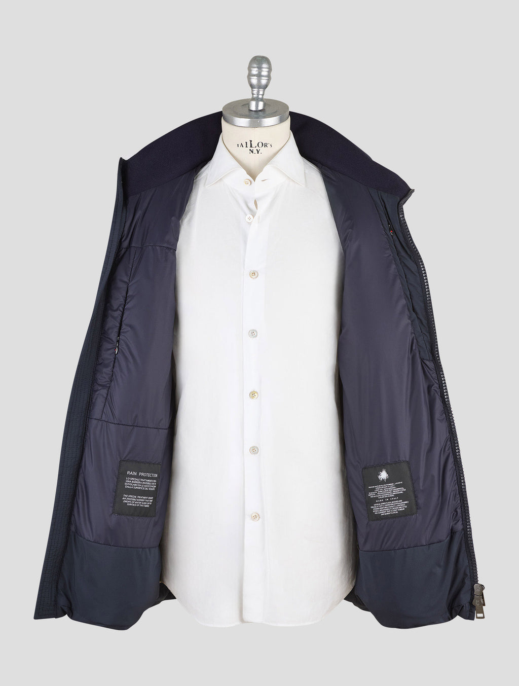 Kired Blue Navy Pl Coat