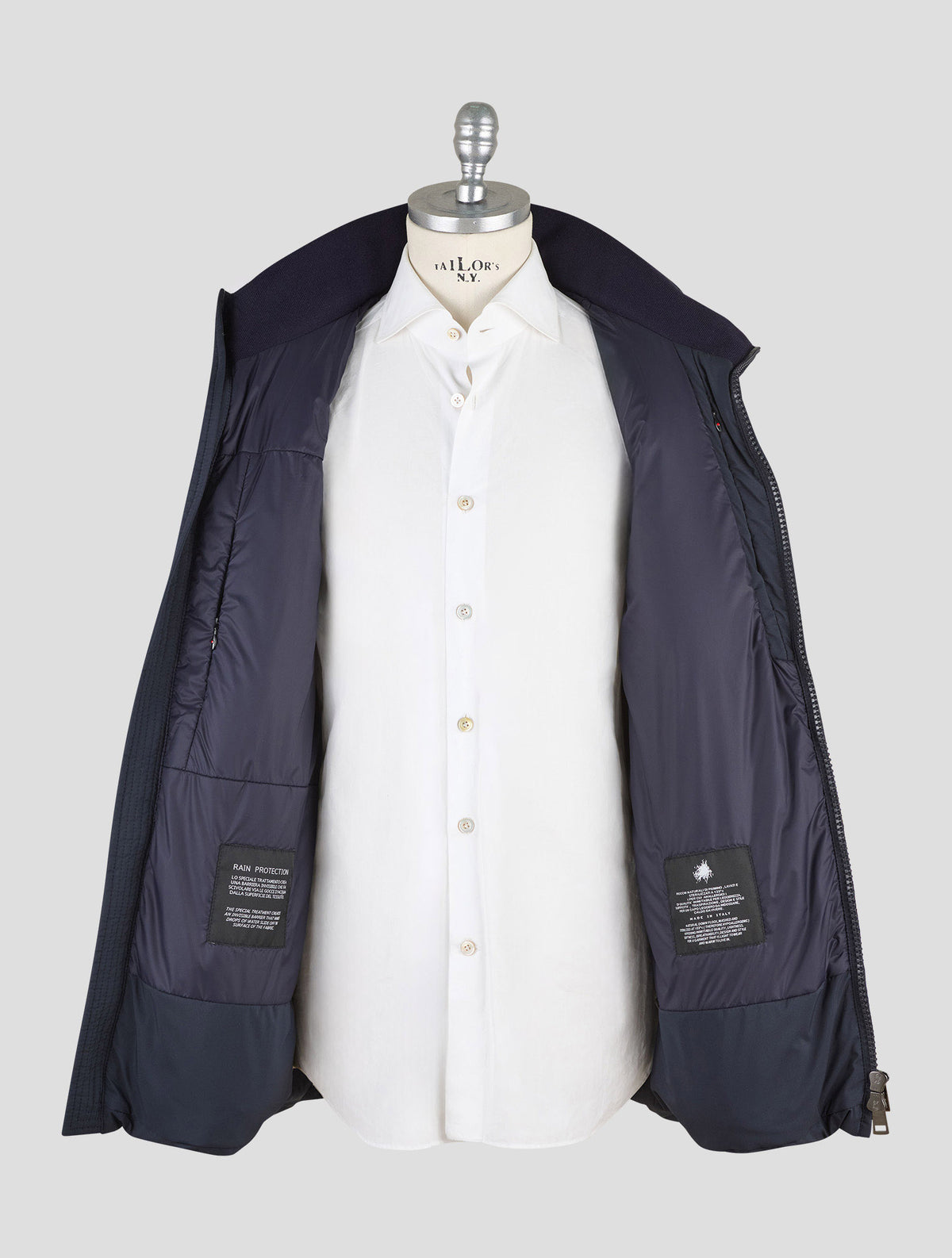 Kired Blue Navy Pl Coat