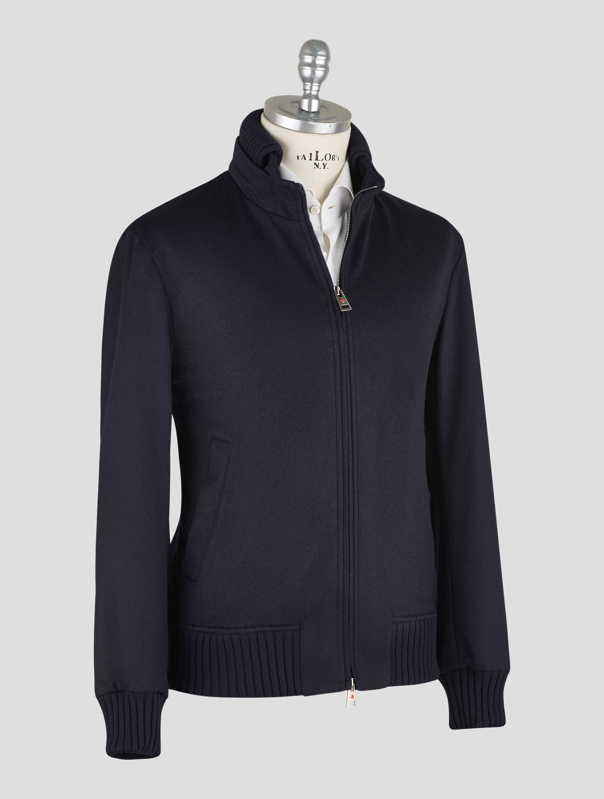 Kired Blue Navy Cashmere Coat