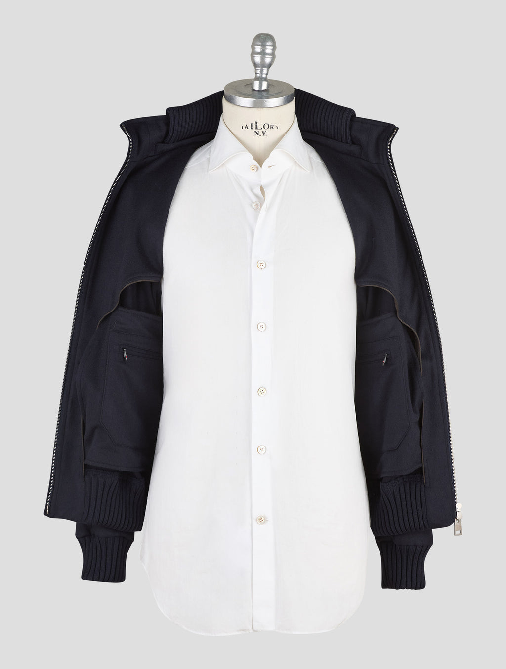 Kired Blue Navy Cashmere Coat