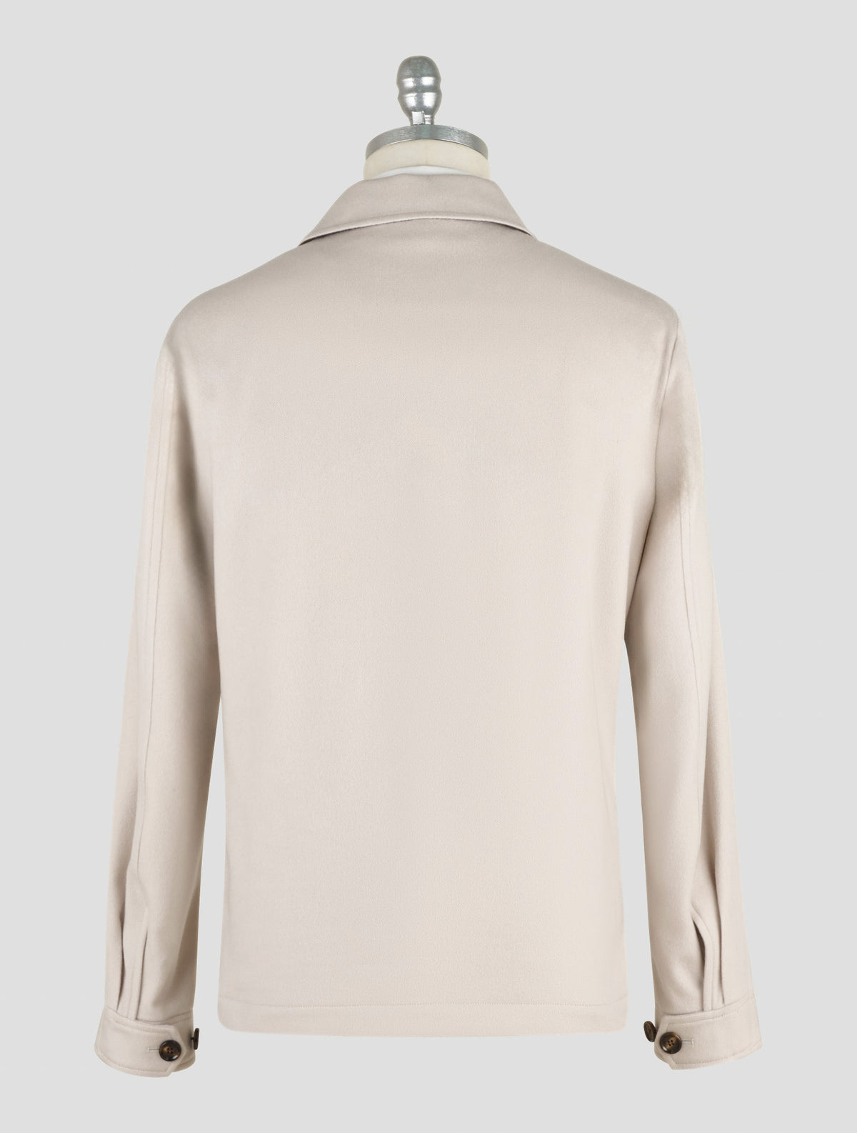 Kired Light Gray Cashmere Coat