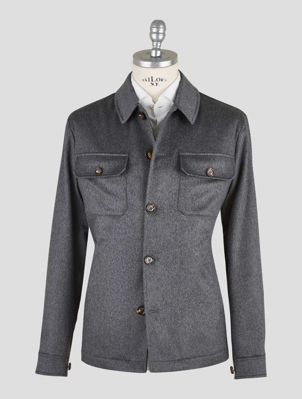 Kired Dark Gray Cashmere Coat
