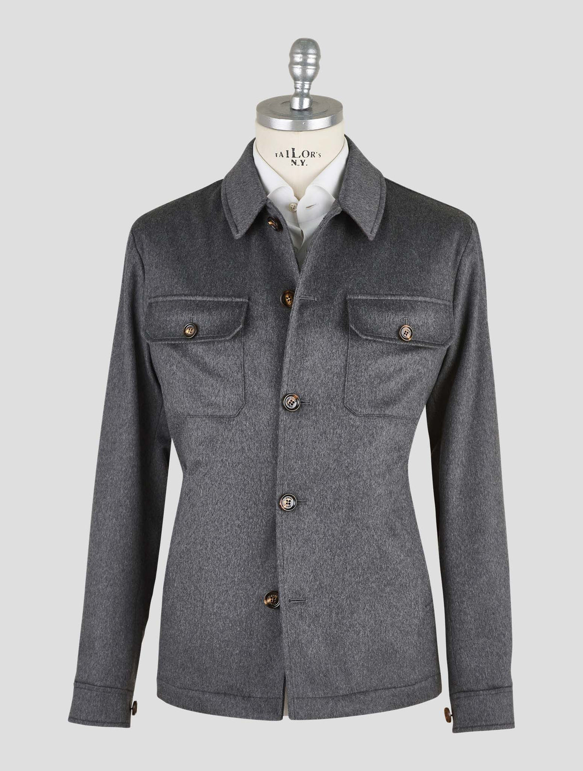 Kired Dark Gray Cashmere Coat
