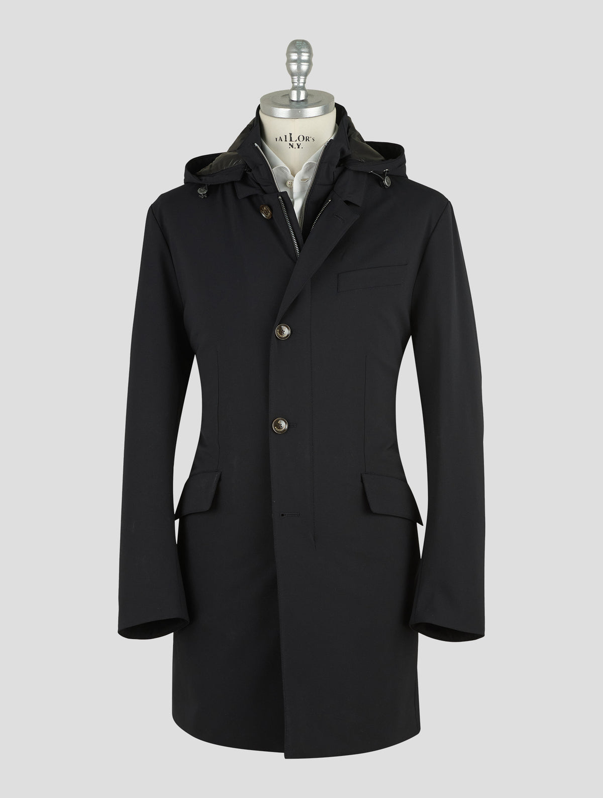 Montecore Dark Blue  Pl Pu Overcoat