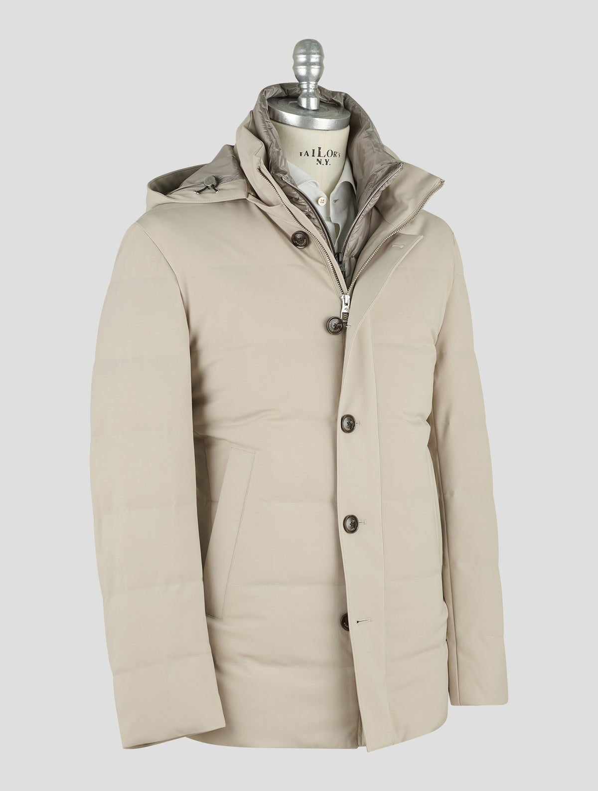 Montecore Beige Pl Pu Coat