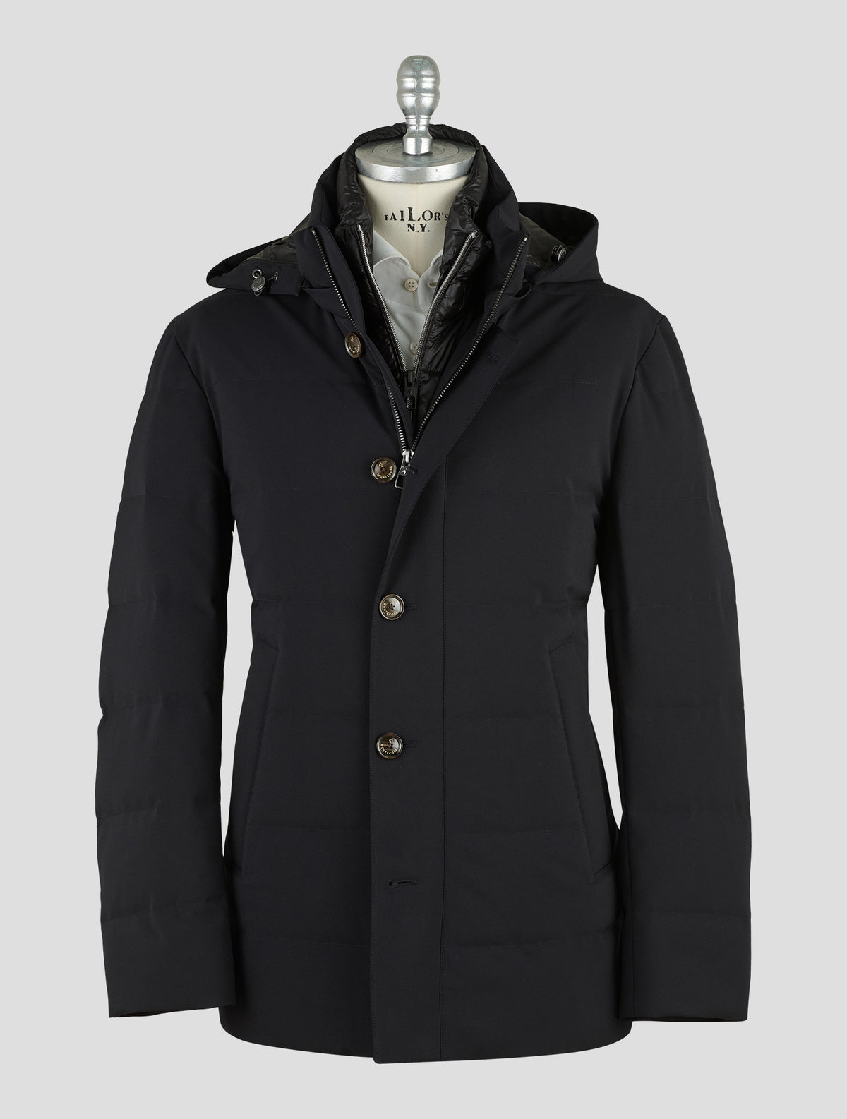 Montecore Dark Blue Pl Pu Coat