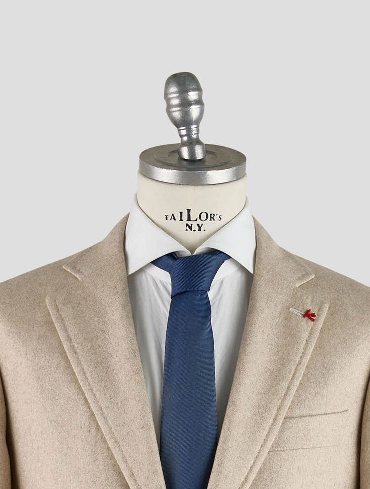 Isaia Beige Wool Cashmere Blazer Mod. Capri