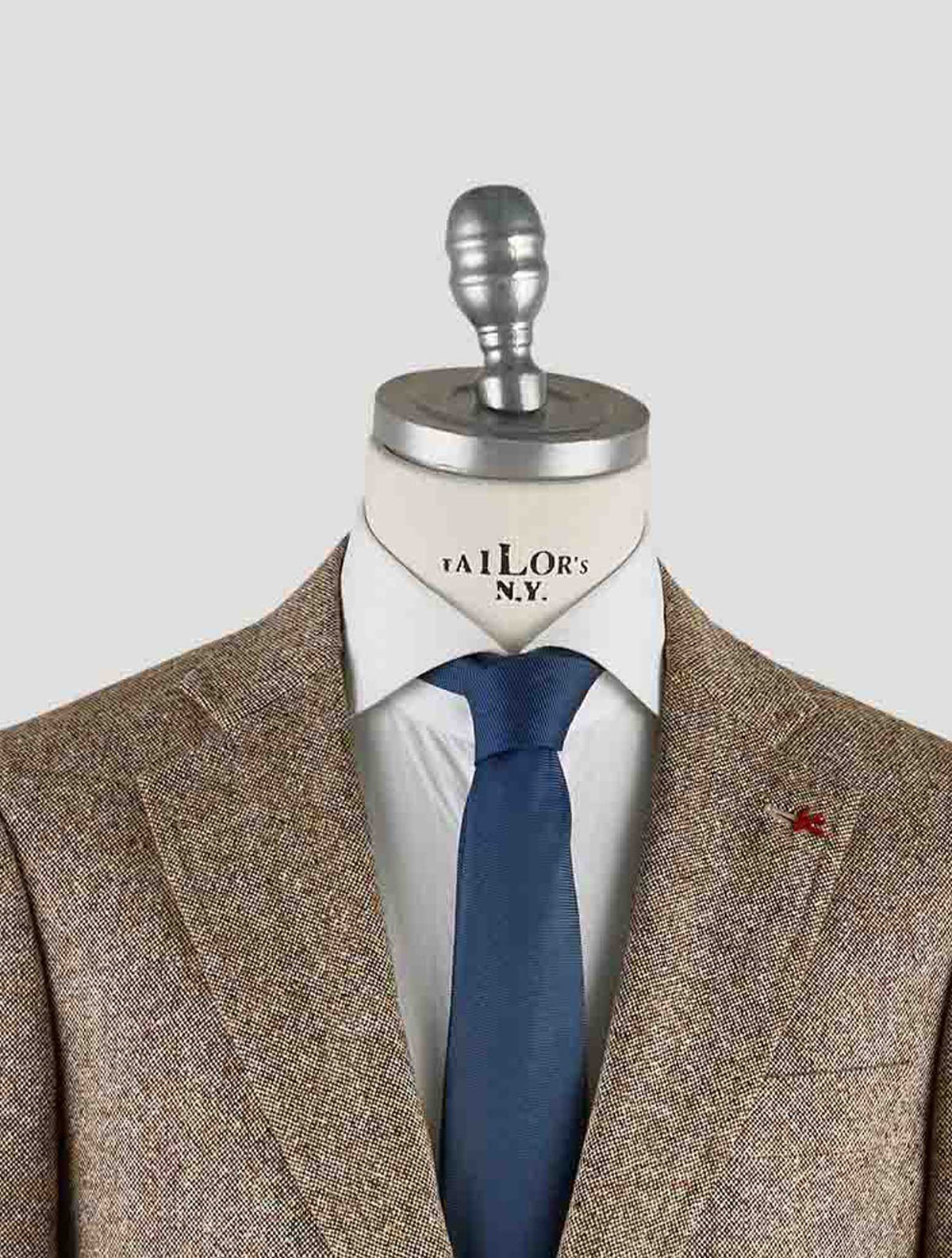 Isaia Brown Wool Blazer Mod. Capri