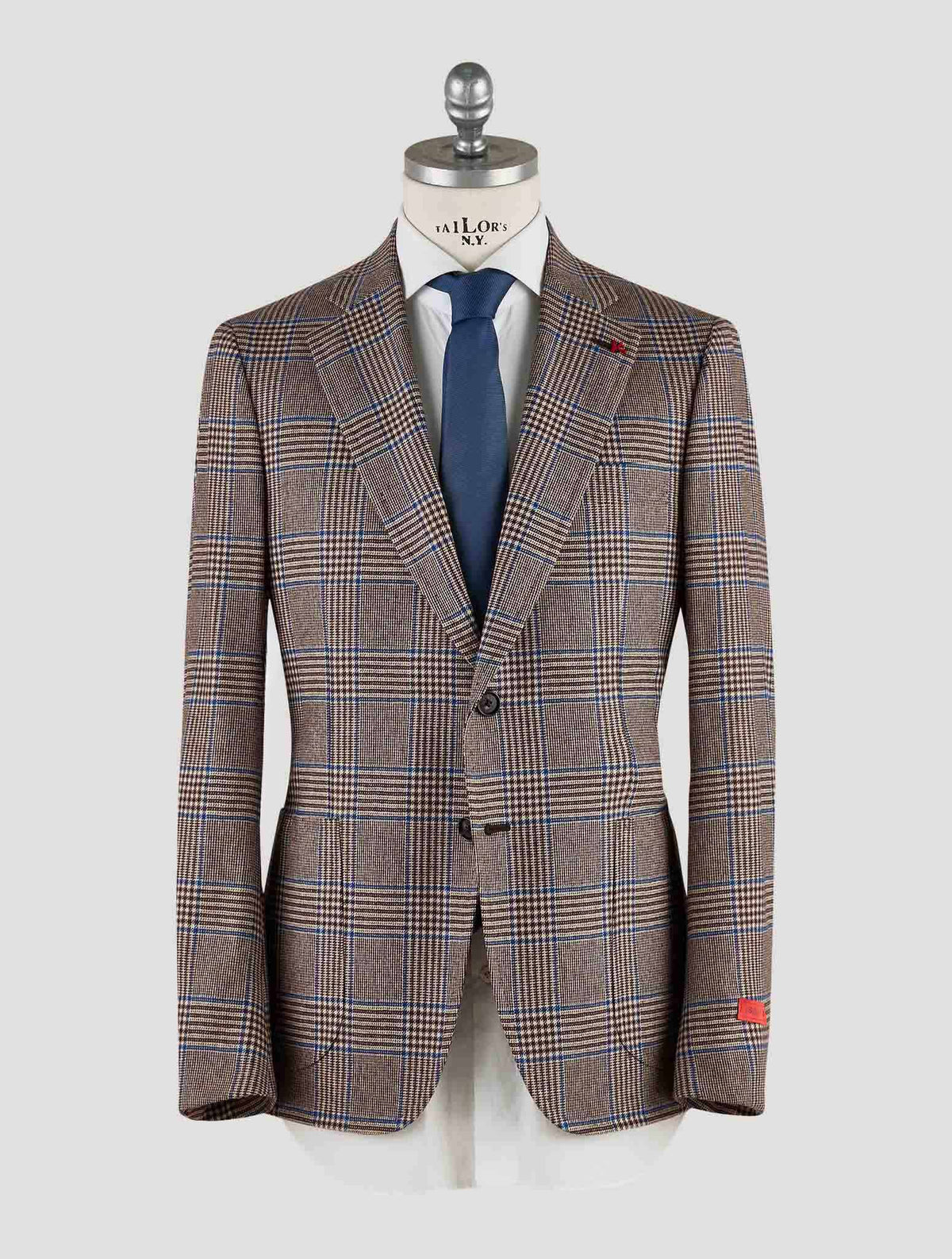 Isaia Multicolor Wool Cashmere Blazer Mod. Capri
