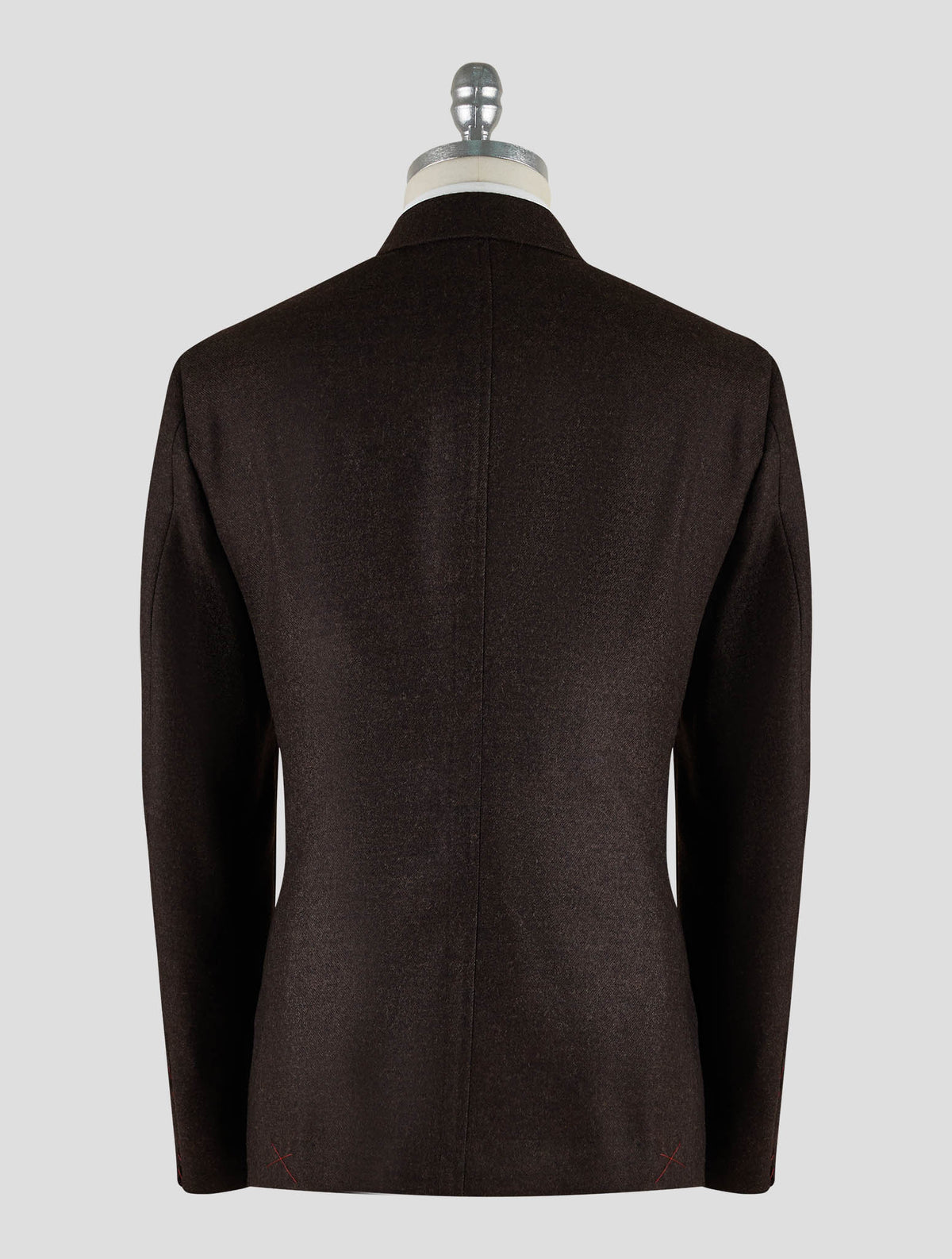 Isaia Dark Brown Wool Cashmere Blazer Mod. Capri