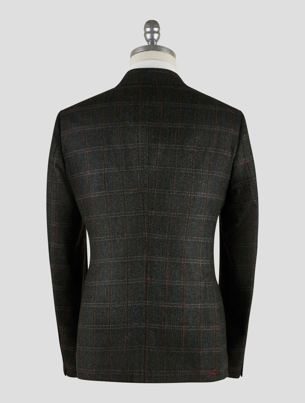 Isaia Green Wool Blazer Mod. Capri