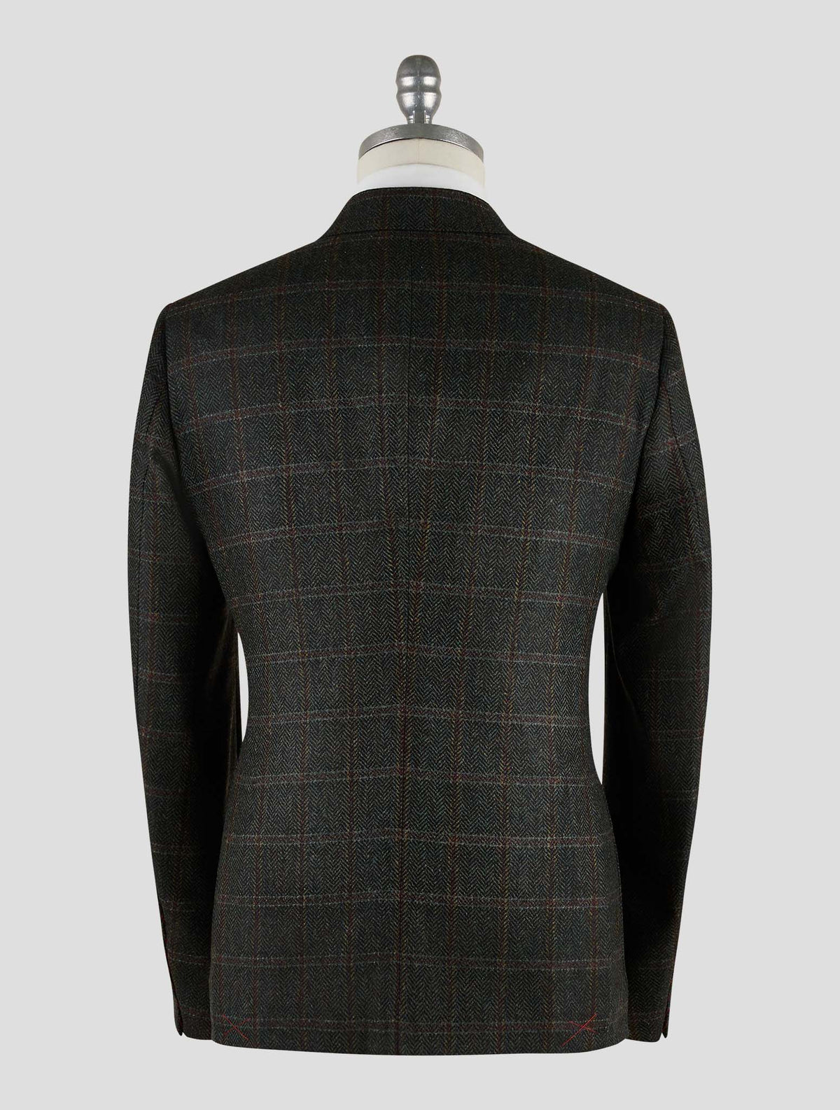 Isaia Green Wool Blazer Mod. Capri