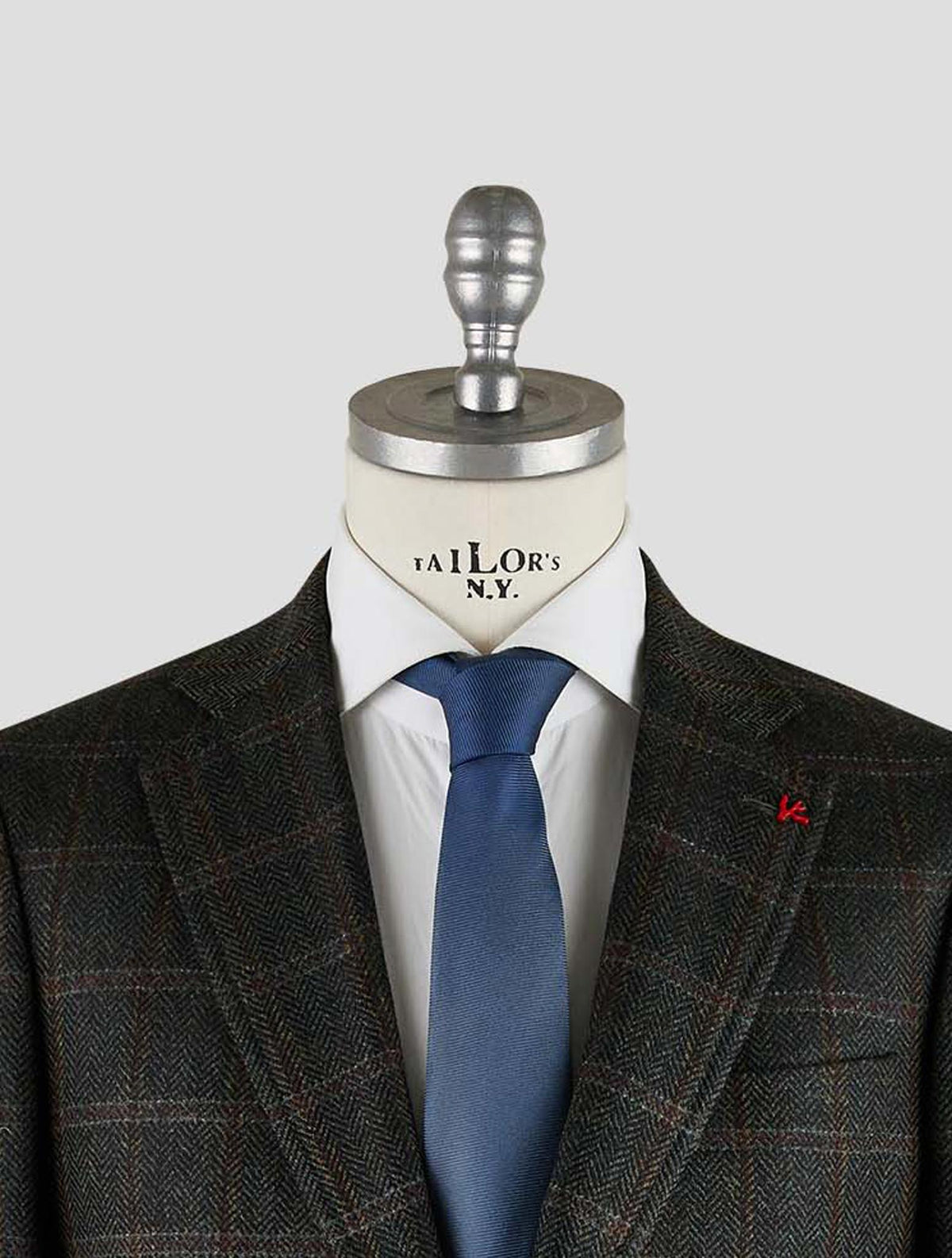 Isaia Green Wool Blazer Mod. Capri