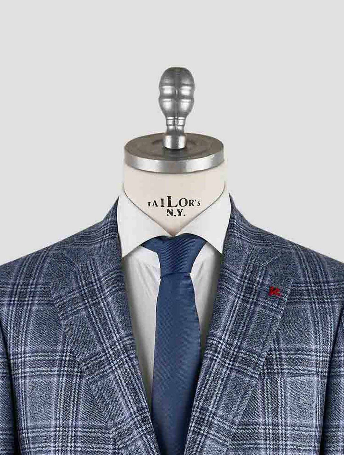 Isaia Blue Wool Blazer Mod. Capri
