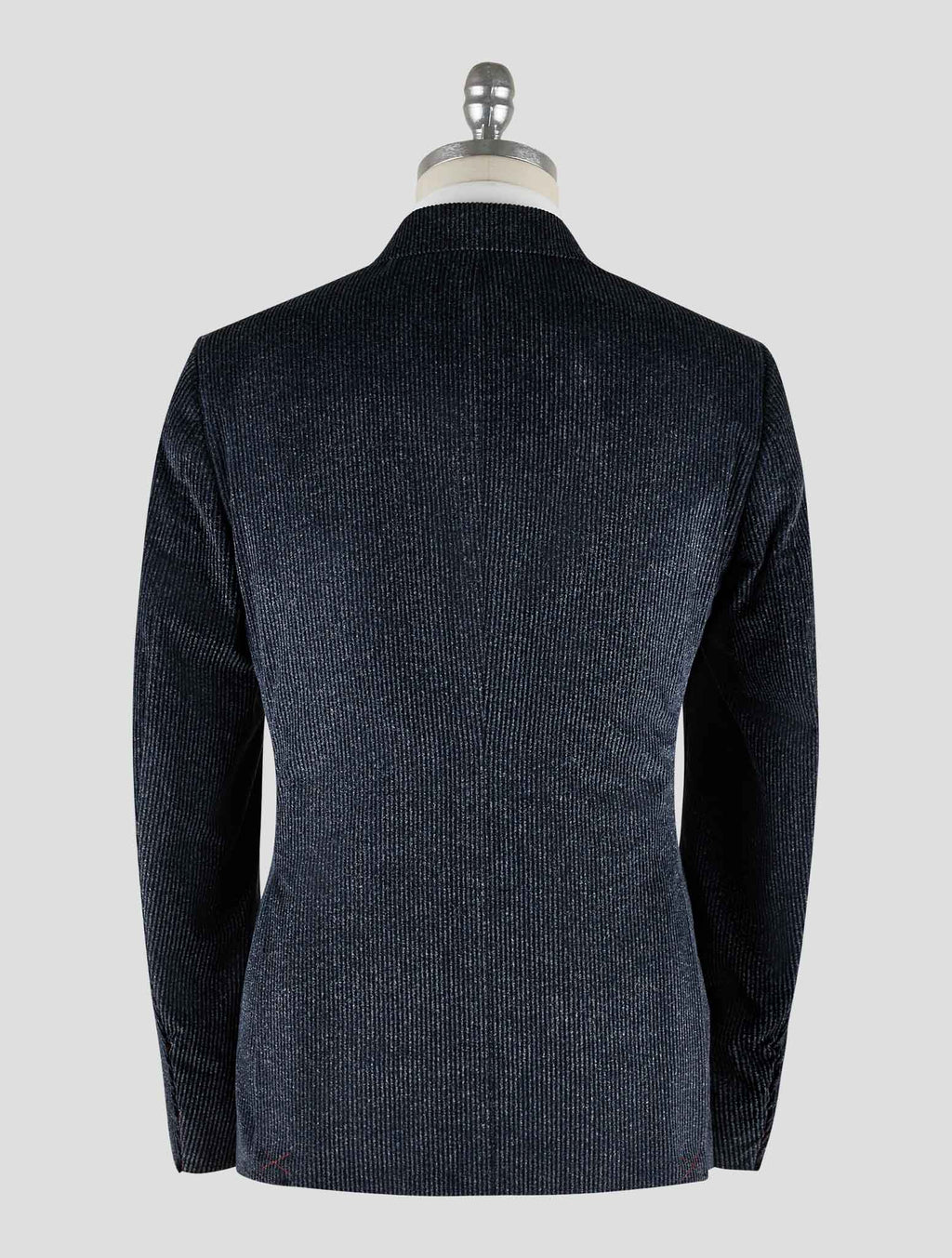 Isaia Blue Cotton Velvet Blazer Mod. Capri