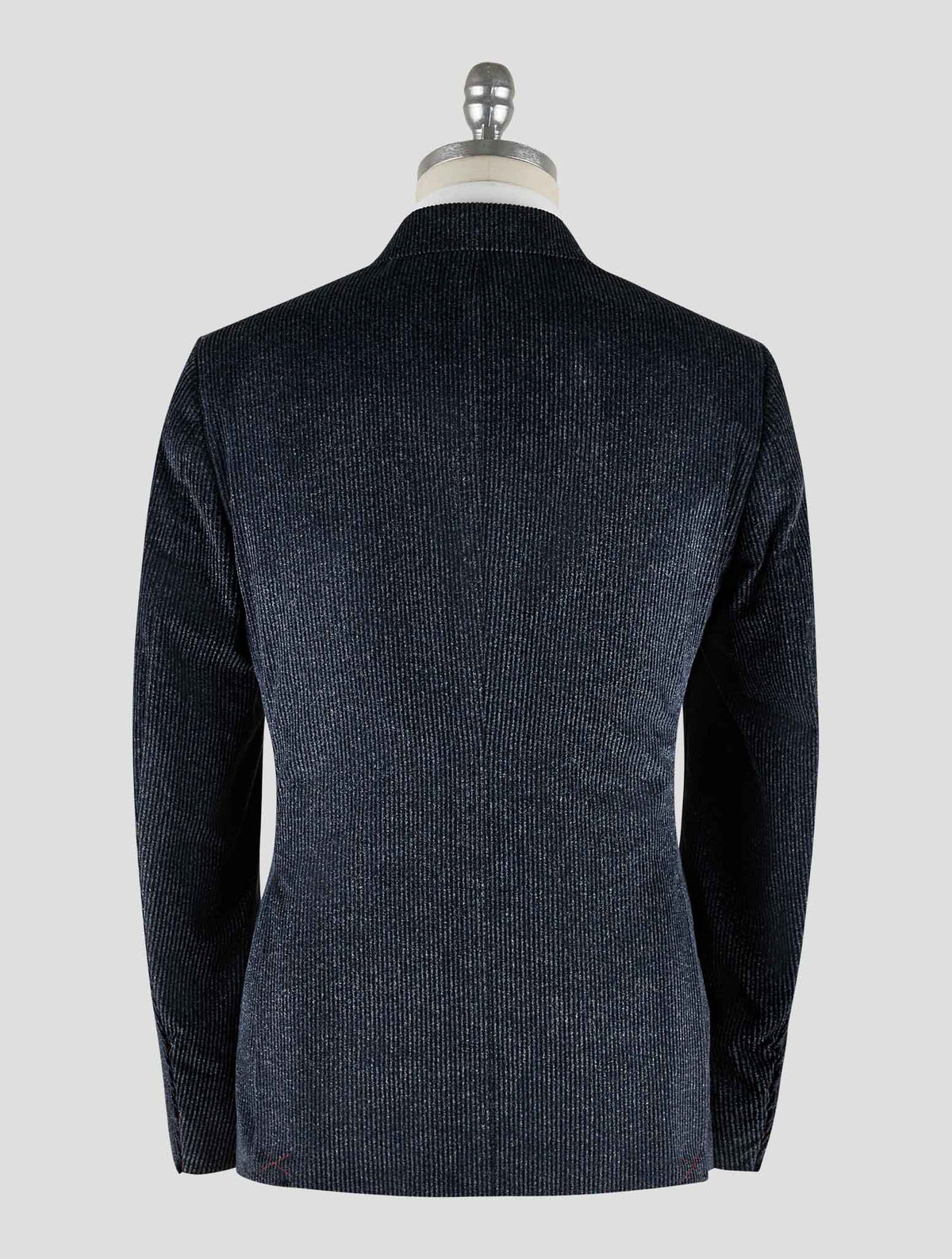Isaia Blue Cotton Velvet Blazer Mod. Capri