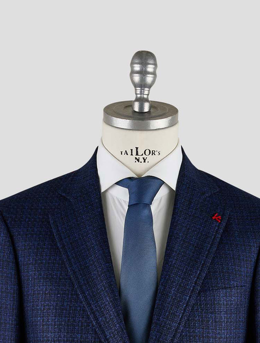 Isaia Blue Wool Blazer Mod. Capri