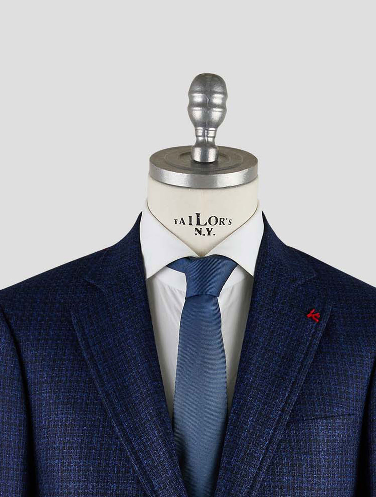 Isaia Blue Wool Blazer Mod. Capri