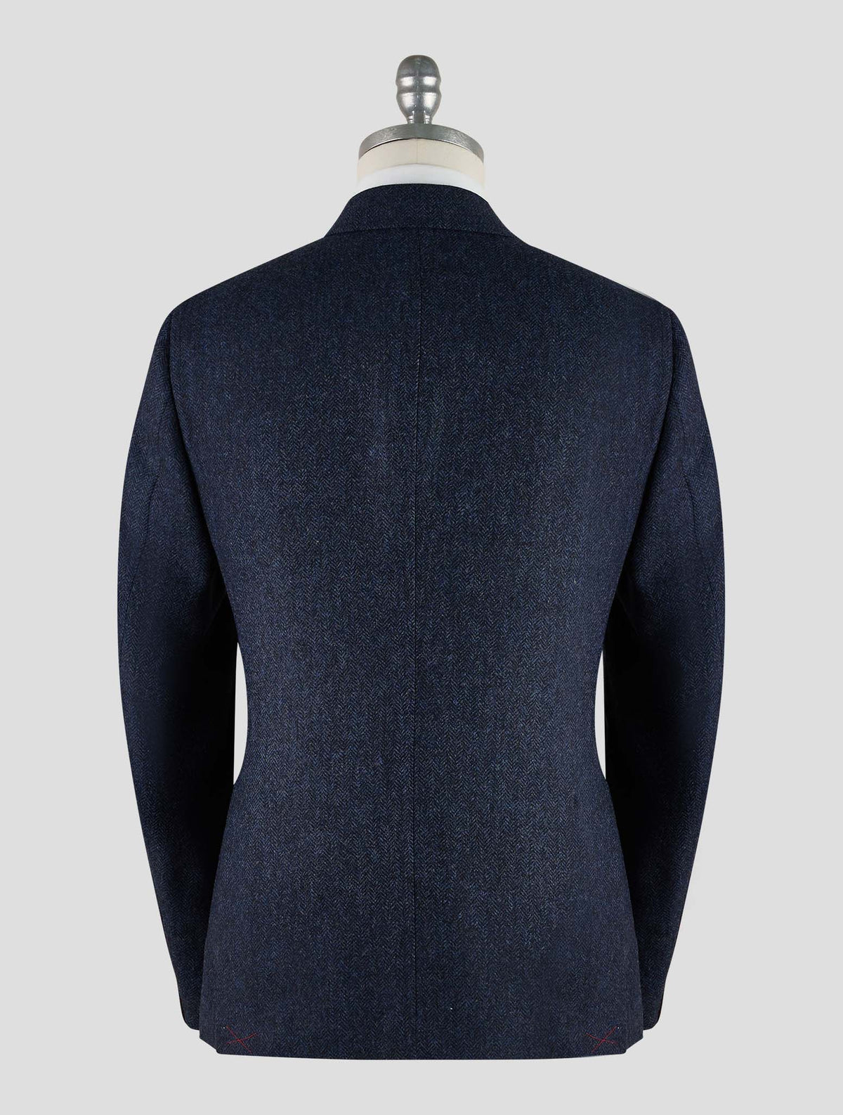 Isaia Blue Black Wool Cashmere Blazer Mod. Capri