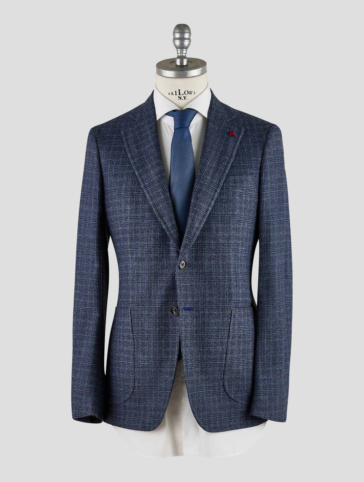 Isaia Multicolor Wool Blazer Mod. Capri