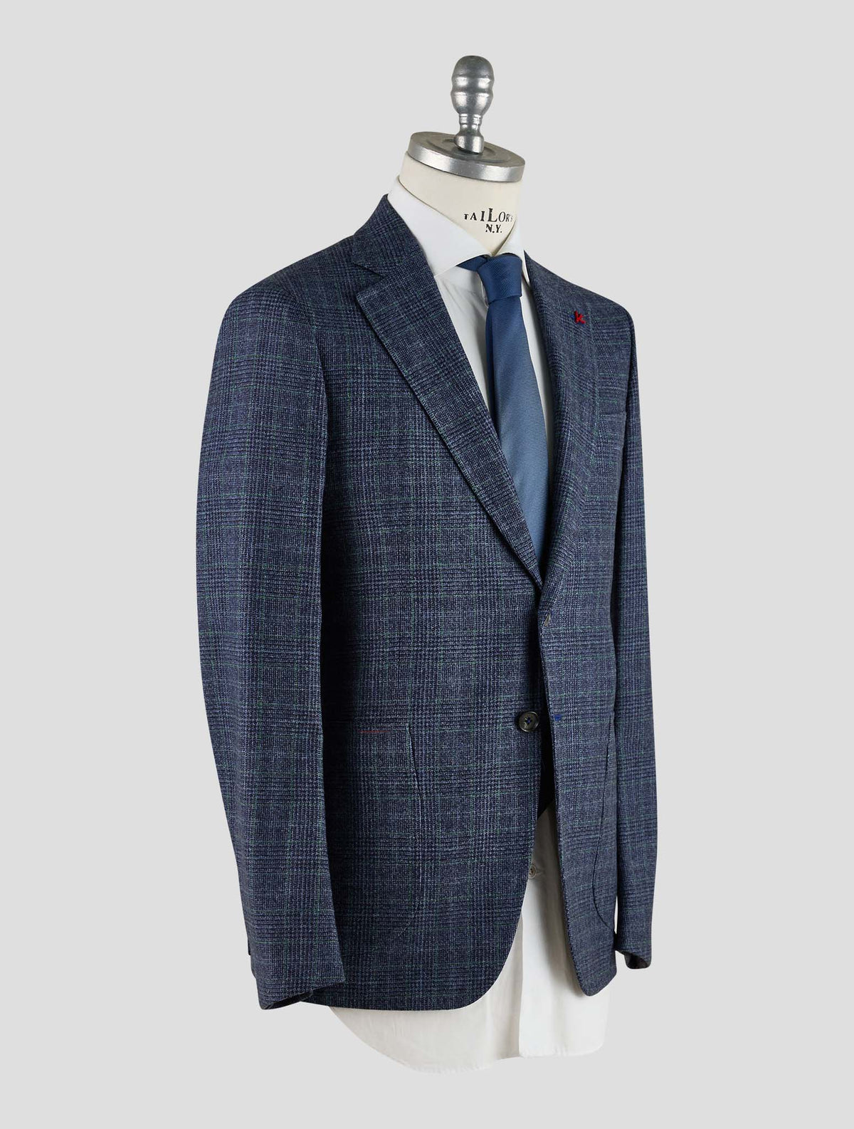 Isaia Multicolor Wool Blazer Mod. Capri