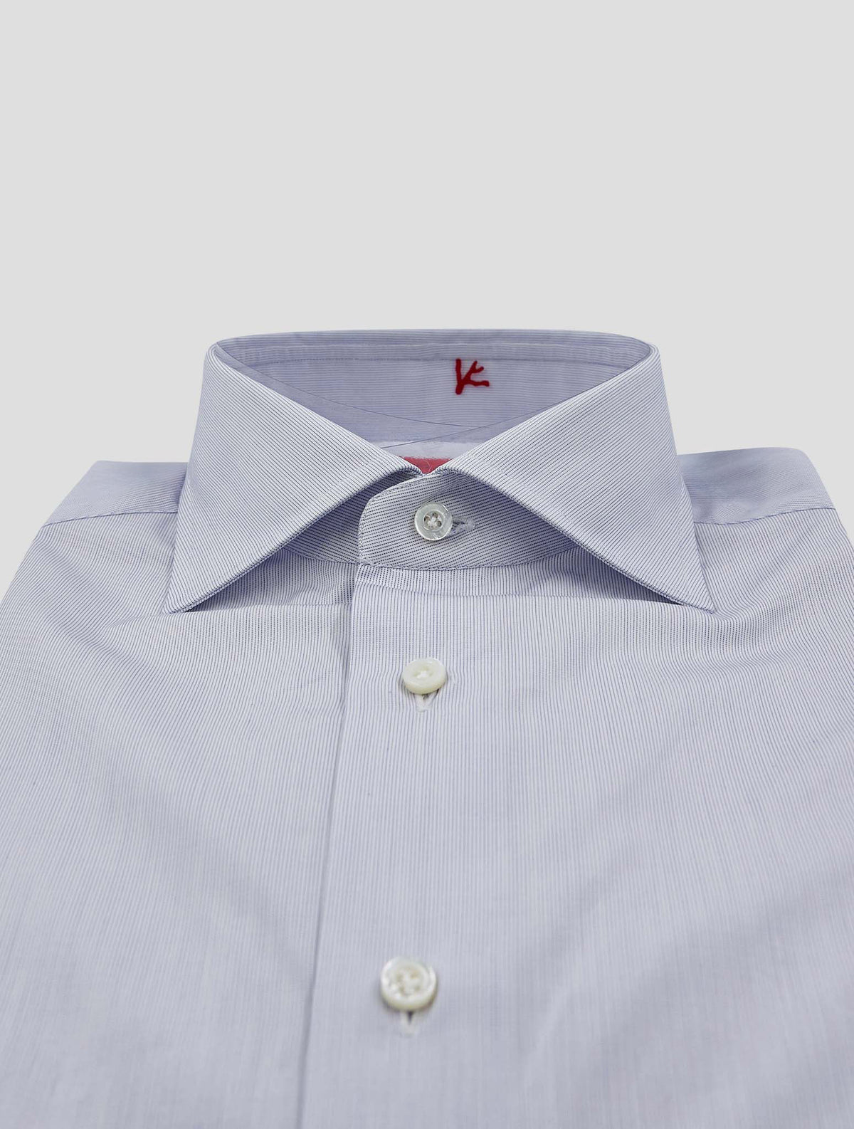 Isaia Light Blue Cotton Shirt