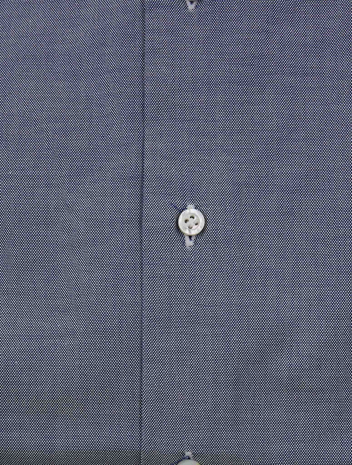 Isaia Blue White Cotton Shirt